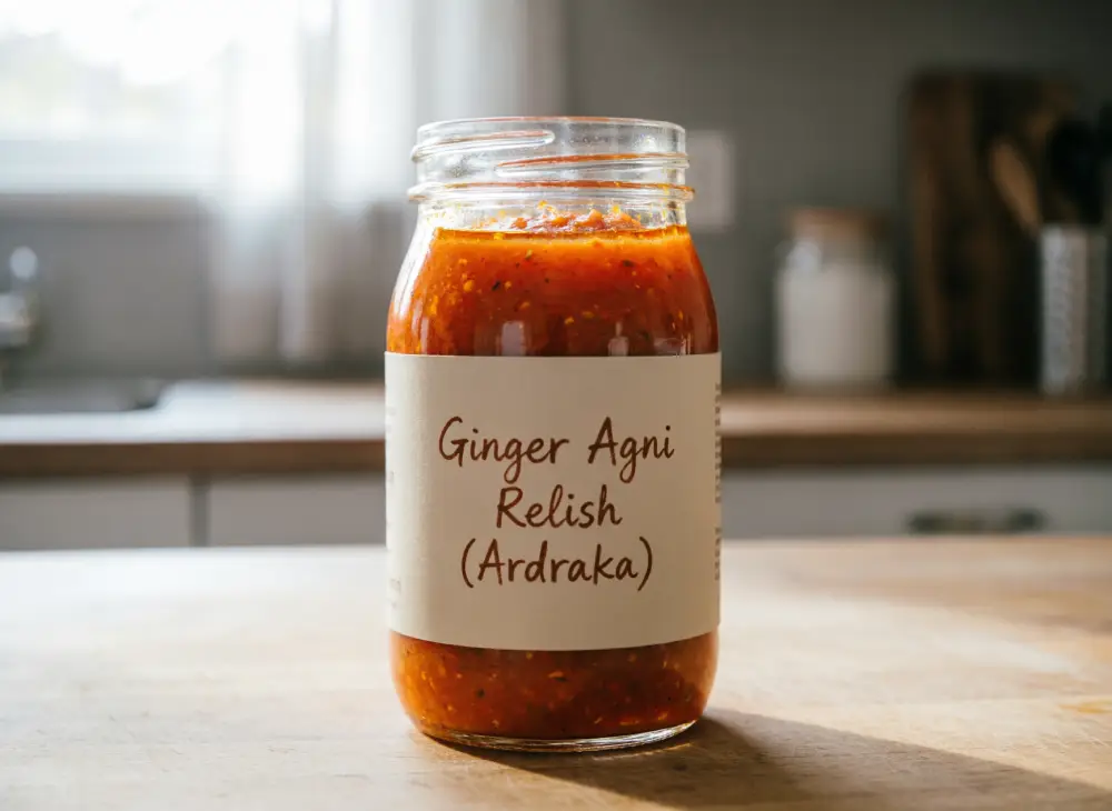 Ginger Agni Relish (Ardraka)
